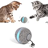 Cat Toy : VANLYTPET Cat Ball Toy Cat Toys Interactive for Indoor Cats Smart Balls,3 Modes for Kittens with Different Characters,Upgrade Plush Material,USB Charging,Automatic Cat Toy Ball as Cat Gifts