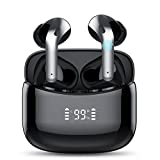 Bluetooth Headphones,X15 Wireless Earbuds Bluetooth Headphones with Mic,35H Play Time in-Ear Headphones Bluetooth Earbuds Ipx7 Waterproof Deep Bass with Digital Display